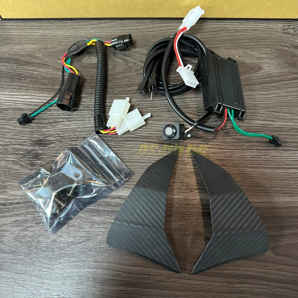 DS馭速動能-AJ車燈國際 AJMB 霧燈 空力套件 黃白雙色 直上套件 MMBCU 曼巴專用-細節圖6