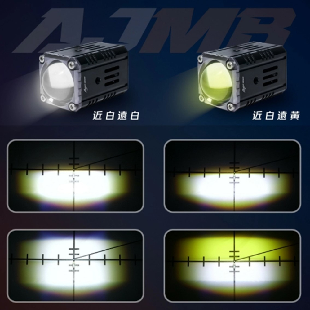 DS馭速動能-AJ車燈國際 AJMB 霧燈 空力套件 黃白雙色 直上套件 MMBCU 曼巴專用-細節圖8