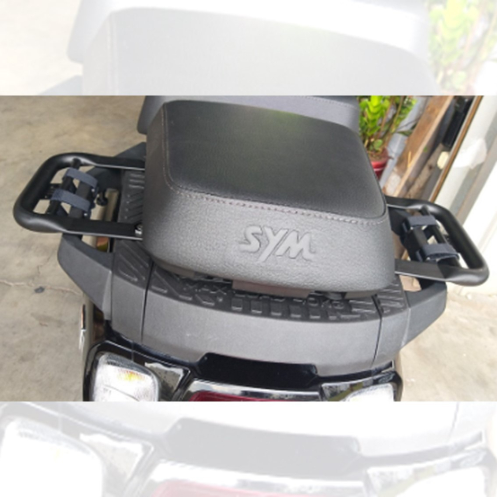 DS馭速動能-SIXIS 載貨延伸平台 後扶手 後飛翼 飛翼 三陽 sym 4MICA螞蟻專用-細節圖5