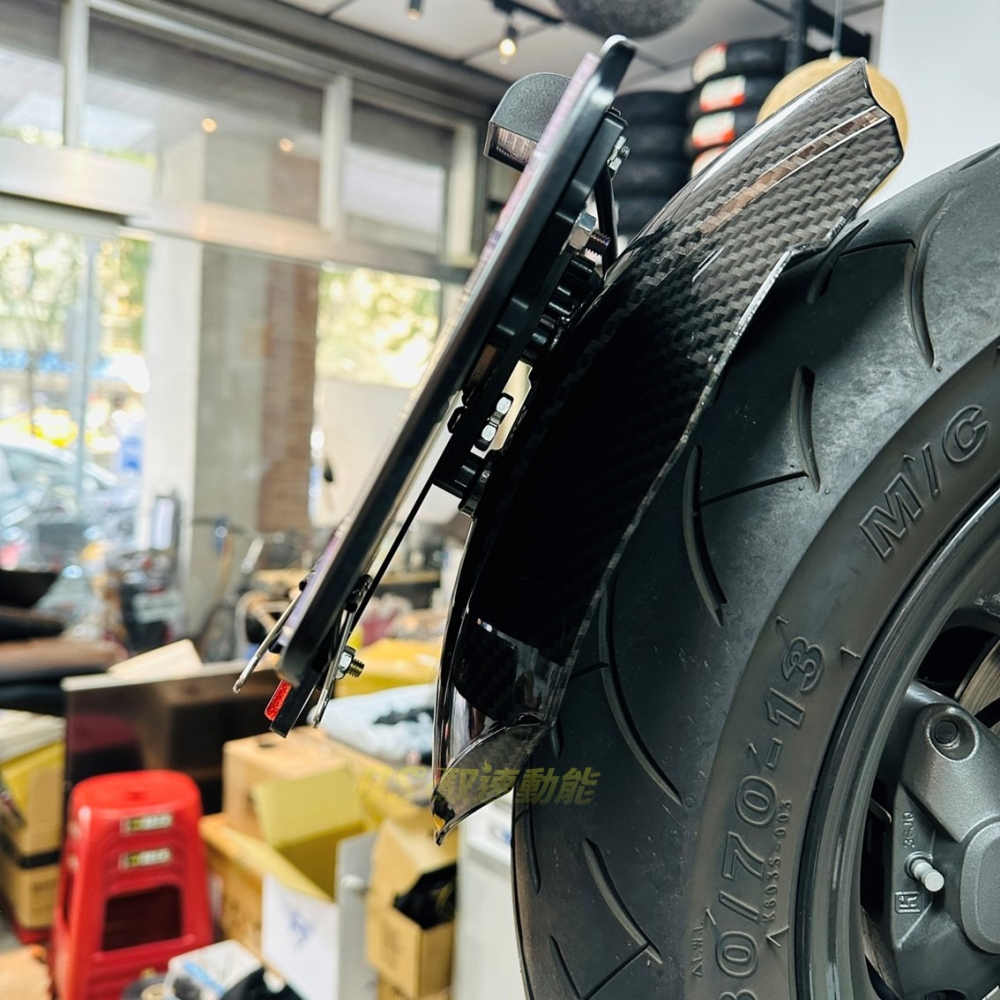 DS馭速動能-KRACE 凱銳斯 CNC 牌架 土除 MMBCU曼巴/DRG專用-細節圖3