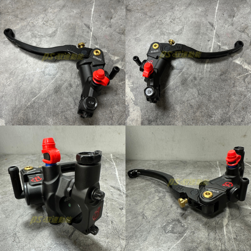 DS馭速動能-ANCHOR 銨科 ANB-4 ANB4 直推總泵 14MM 硬陽黑 直推總磅 煞車總磅 直推 左/右-細節圖4