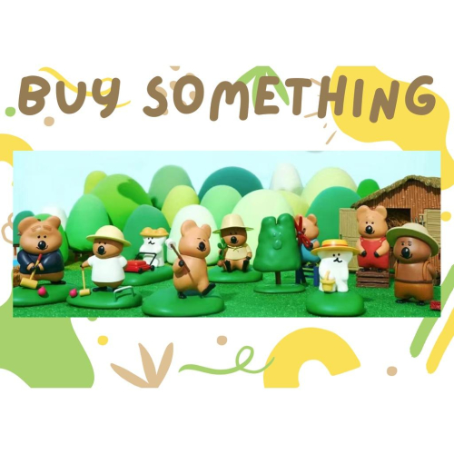 整套超值預購_Buy something_ QUOKKA 一家的花園故事 柿子椒熊 盲盒 盒玩、扭蛋、禮物、收藏
