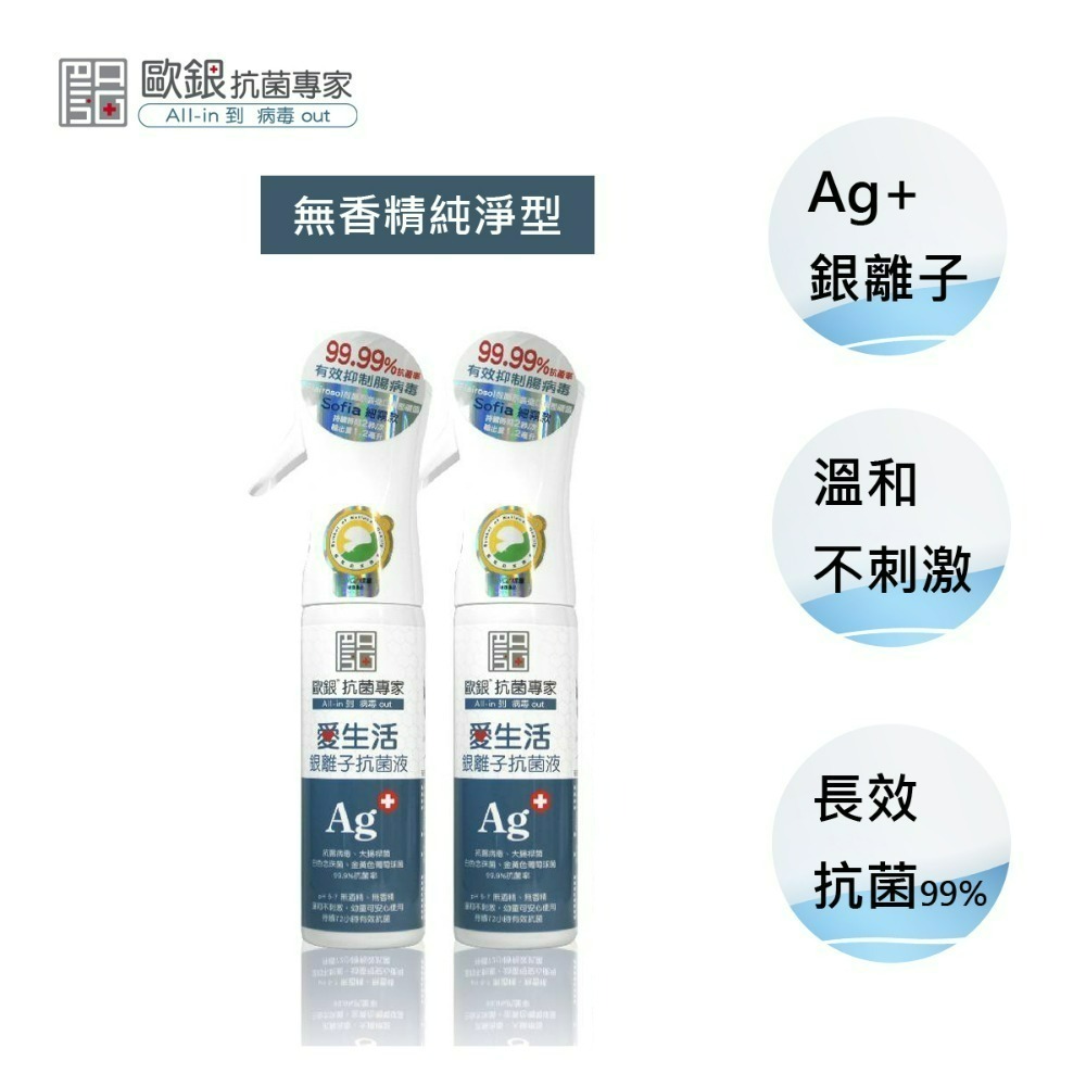 銀離子抗菌液抗菌噴霧套組(290mL*2)-規格圖7