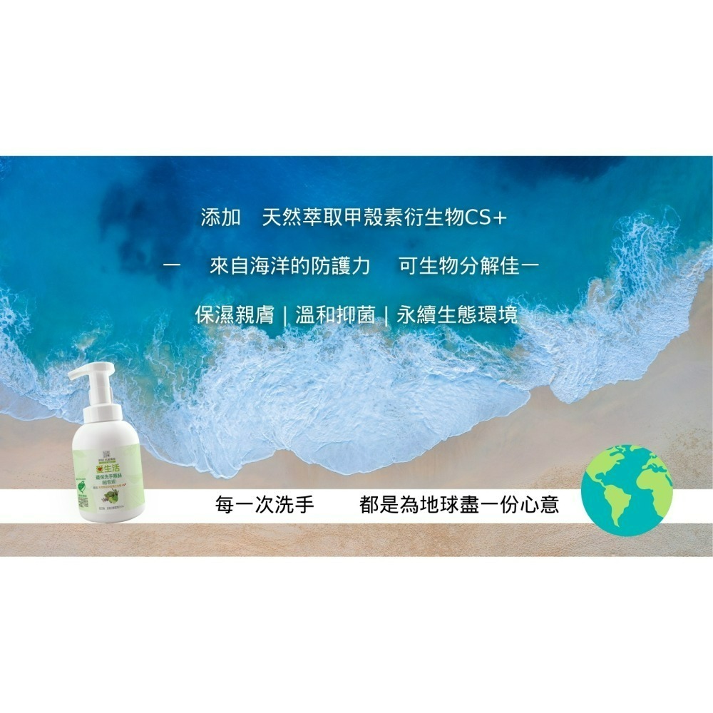 (早鳥價)愛生活 環保洗手慕絲(給皂液)300mL 環保標章 洗手慕斯 抗菌 保濕 SGS認証 各大政府機關採用-細節圖7