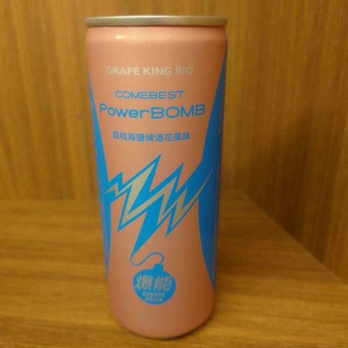 PowerBOMB爆能能量飲料-荔枝海鹽風味【葡萄王生技】：225ml/瓶