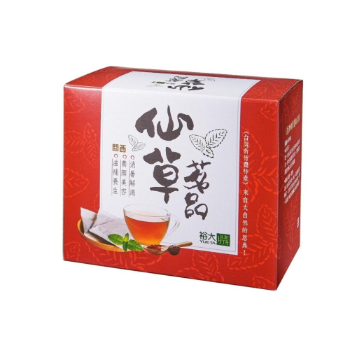 關西仙草茶包【裕大仙草】：5gX50包/盒