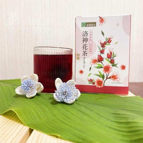 洛神花茶【蔴鑽農坊】：45.0 g (3 g *15包) / 盒