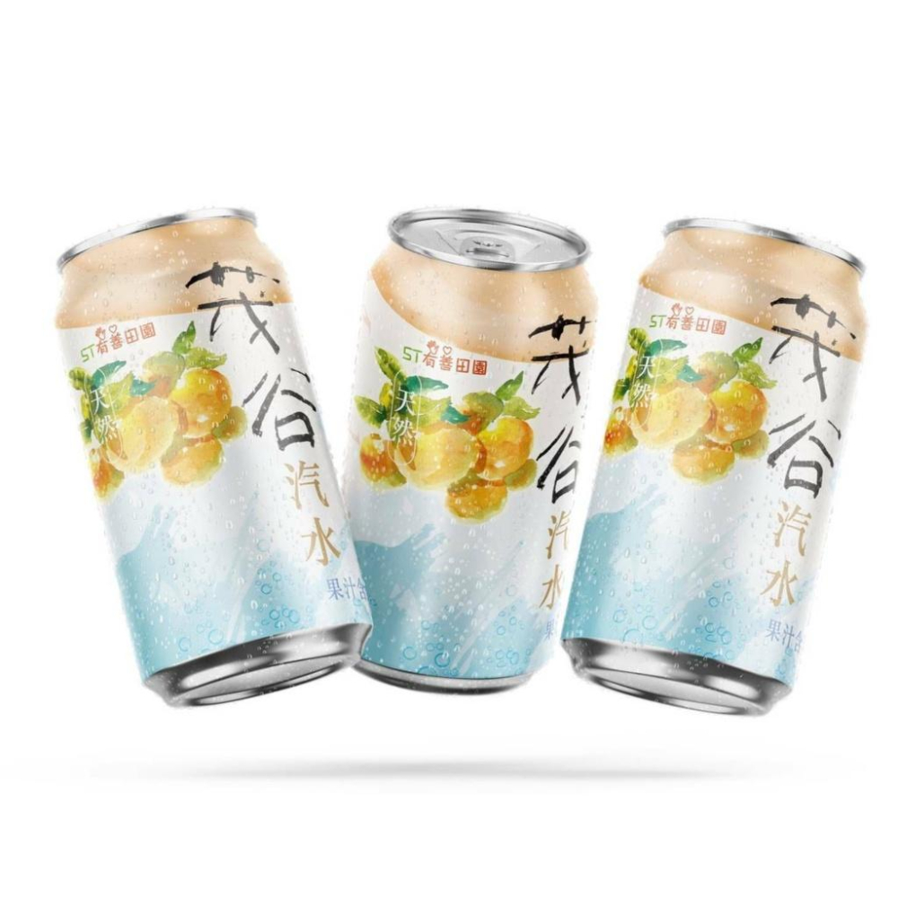 茂谷氣泡飲【ST有善田園】：6罐(330ml)/組-細節圖3