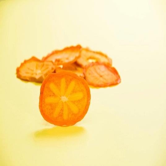 鮮果乾-柿子果片【佳麗果物】：50g/包-細節圖2