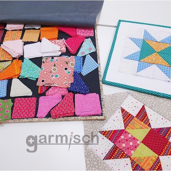 garmisch 拼布配色板(滾邊)-30*30cm  QDB-3030B★ Sew Mate★配色黏貼板★配色布-細節圖2