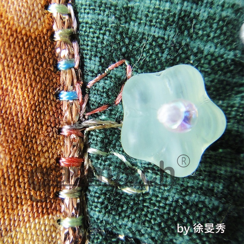 星光繡線-200m(緞染-珊瑚紅) MADEIRA-9845-1600 ★花盤刺繡、free motion壓線★-細節圖5