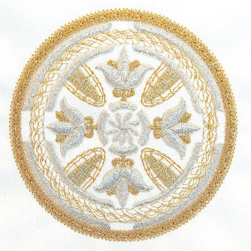 Metallic NO.40-金屬繡線(200m)-古典銀黑 9842-362★花盤刺繡★金蔥線★德國Madeira線材-細節圖2
