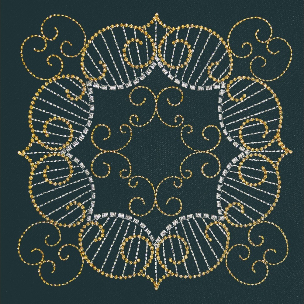 Metallic NO.40-金屬繡線(200m)-古典銀黑 9842-362★花盤刺繡★金蔥線★德國Madeira線材-細節圖3