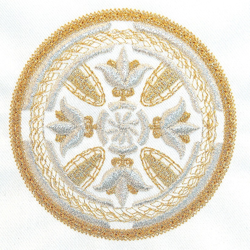 Metallic NO.40-金屬繡線(200m)-古典金黃 9842-304 ★花盤刺繡★金蔥線★德國Madeira線-細節圖3