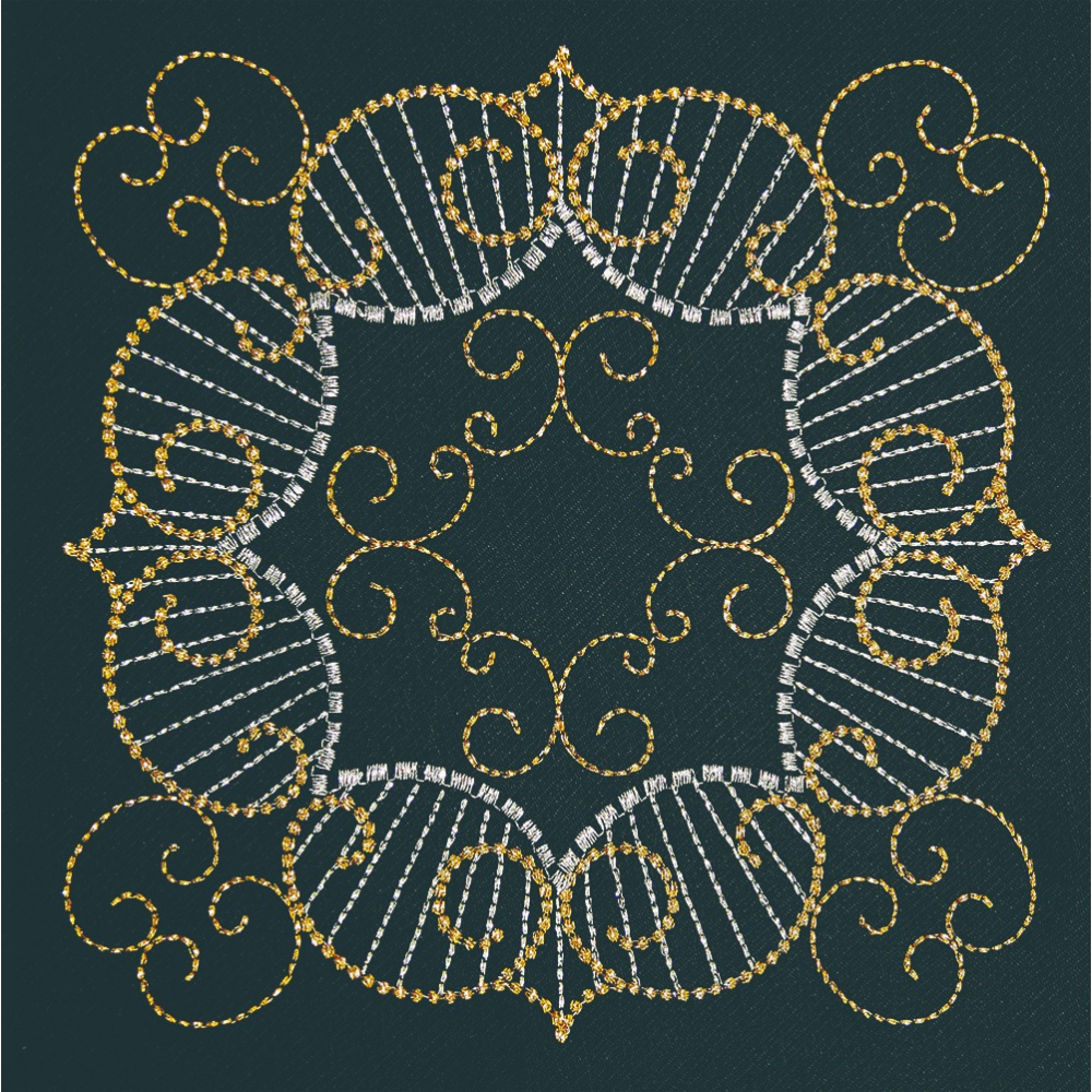 Metallic NO.40-金屬繡線(200m)-古典藍 9842-338 ★花盤刺繡★金蔥線★德國Madeira線材-細節圖3