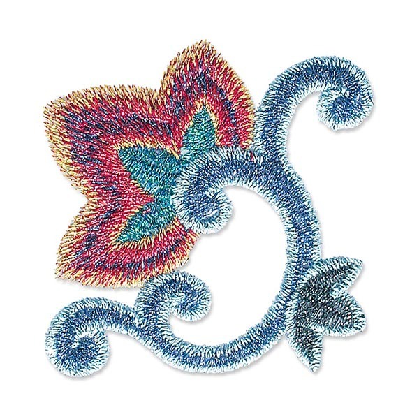 Metallic NO.40-金屬繡線(200m)-璀璨寶石藍 9842-038 ★花盤刺繡★金蔥線★德國Madeira-細節圖2