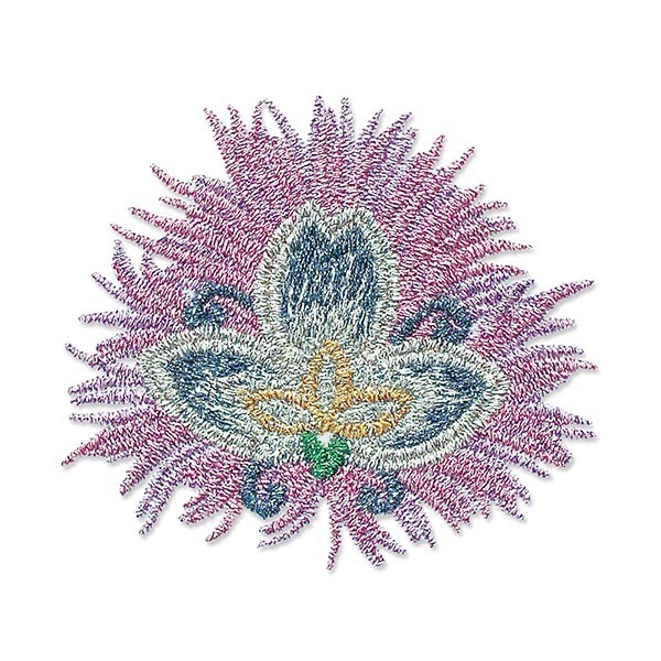 Metallic NO.40-金屬繡線(200m)-璀璨寶石藍 9842-038 ★花盤刺繡★金蔥線★德國Madeira-細節圖3