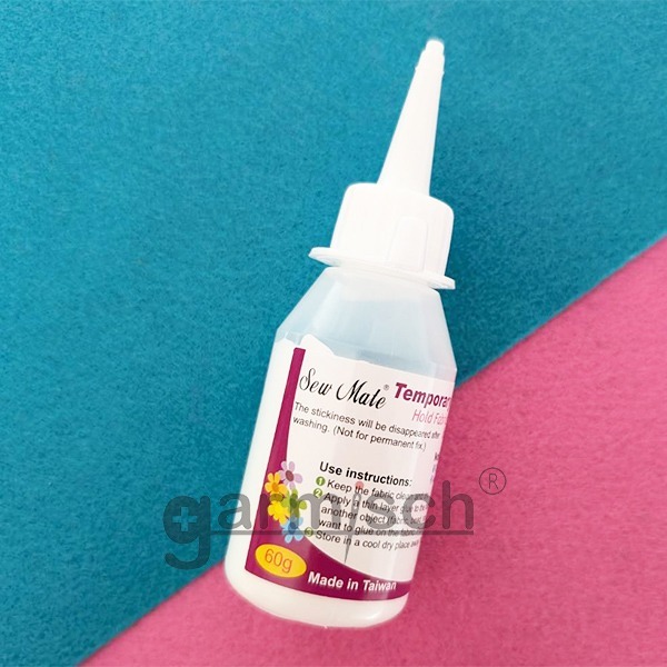 Sew Mate 手藝布用膠-60ml FG-60N ★拼布★縫紉★貼布★布藝專用★針型出膠口★Fabric Glue-細節圖2
