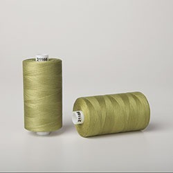 美國必備壓線-酪梨綠 ESS-21166 (1200Y長)★純棉線★手縫機縫適用★拼布線★縫紉線★Essential-細節圖2