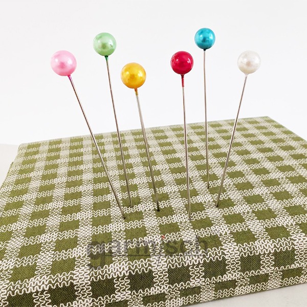 Sew Mate 切割用珠針-1.2x100mmx120pcs NS100★切割多層布料★Cutting Pins-細節圖2