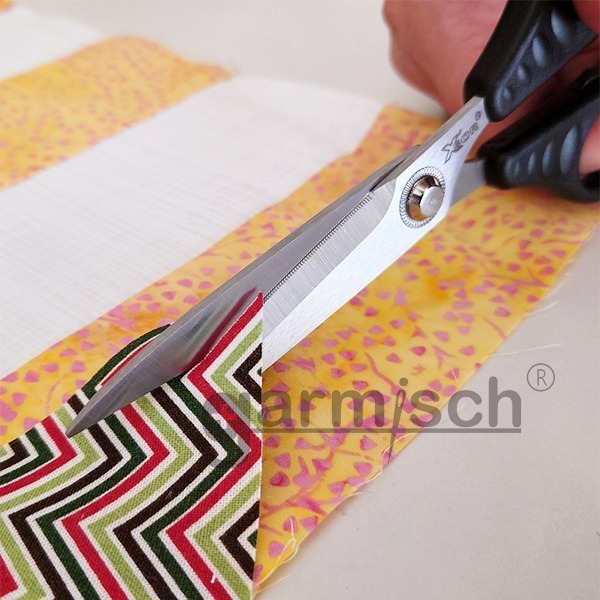 Xsor 小型布剪 6 1/2＂(防布逃) | DW-6003FT｜精細刀刃處理俐落剪裁線、膠膜、布料、鋪棉 、織帶-細節圖3