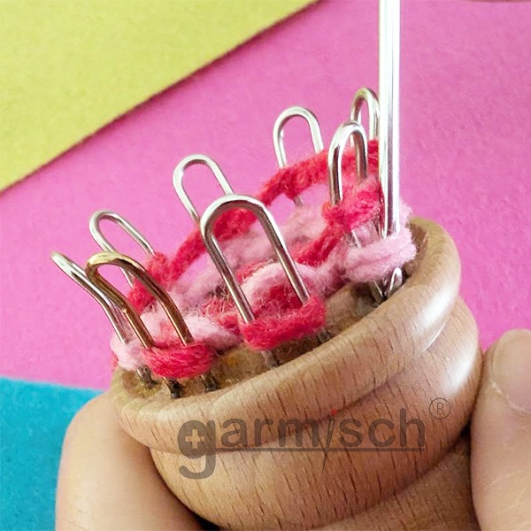 Sew Mate莉莉安編織器-25mm(8柱) 6311-P25 ★珠寶編織器★毛線編織★Lilian Knitting-細節圖3