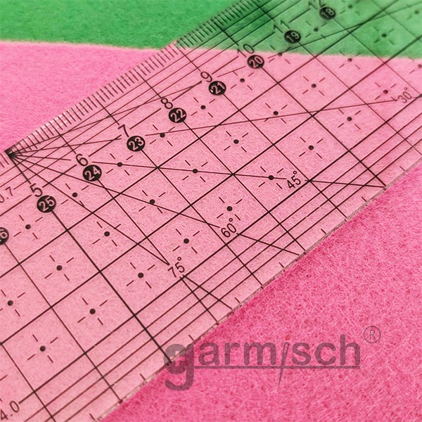 Sew Mate 拼布製圖切割尺-5x30cm(黑色) M0530-BK | ★定規尺★Patchwork Ruler-細節圖3