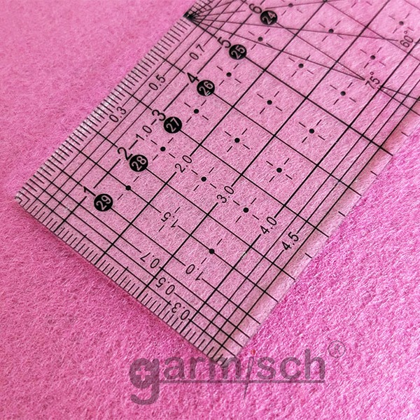 Sew Mate 拼布製圖切割尺-5x30cm(黑色) M0530-BK | ★定規尺★Patchwork Ruler-細節圖5