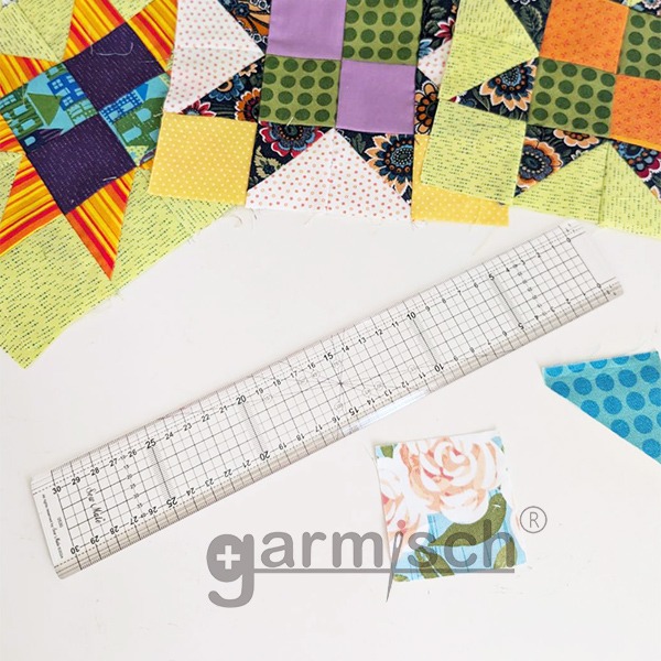 Sew Mate 雙斜邊製圖尺-5x30cm(黑色) 0530-BK ★定規尺★拼布尺★Patchwork Ruler-細節圖2