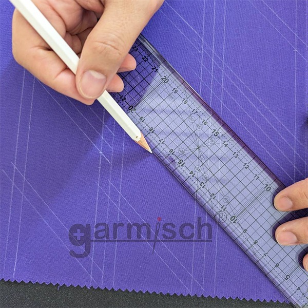 Sew Mate 雙斜邊製圖尺-5x30cm(黑色) 0530-BK ★定規尺★拼布尺★Patchwork Ruler-細節圖3