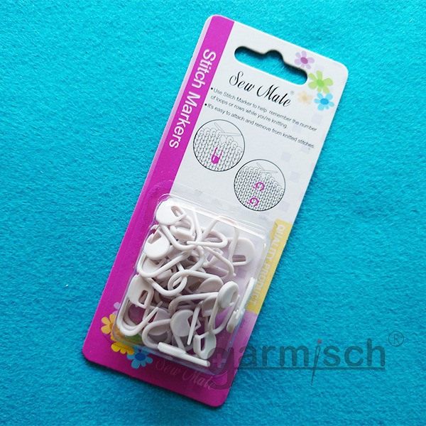 Sew Mate 別針型記號環-小(24入) 6156 毛線編織記號環★ Stitch Markers★Knitting-細節圖2