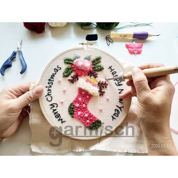 garmisch 毛線刺繡布-純棉輕薄-60x150cm Fabric-16CT★毛線俄羅斯刺繡【NG商品+買5送1】-細節圖4