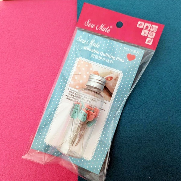 Sew Mate 貓頭鷹待針-0.6x50mm(30入裝)NS118(F)★拼布★耐熱★可熨燙★Quilting Pin-細節圖4
