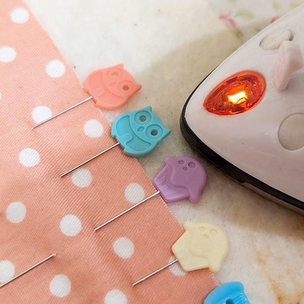 Sew Mate 蛋糕待針-0.6x50mm(30入裝)NS118(E) ★拼布★耐熱★可熨燙★Quilting Pin-細節圖3