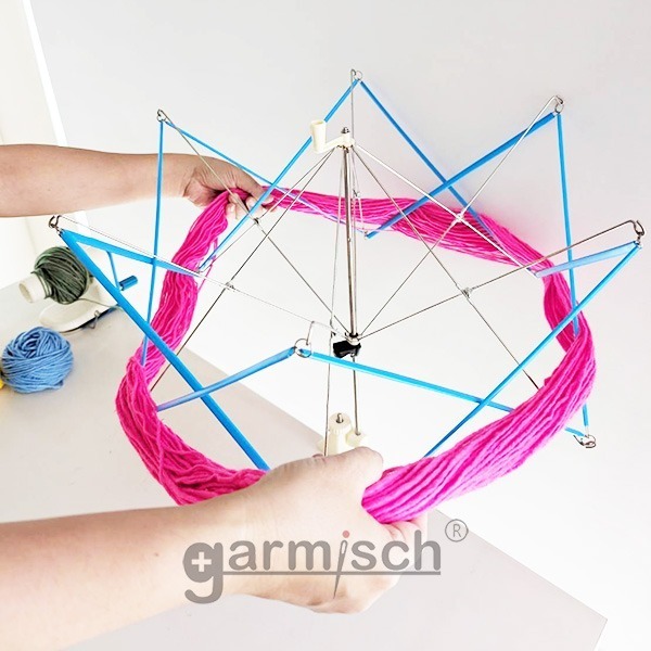 傘型理線器 SH-001★毛線整理★理線器★捲線器★Skein Holder★Yarn Swift★毛線編織必備-細節圖3