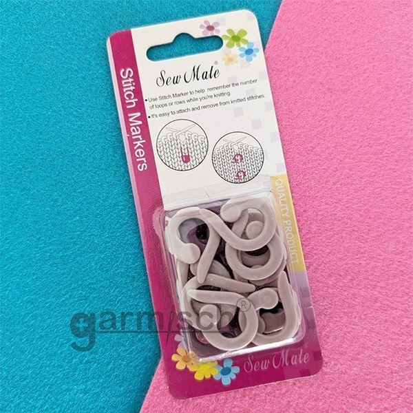 Sew Mate C型記號環-大(24入裝) 6142編織標記針目數,段記號環| Split Ring Markers-細節圖3