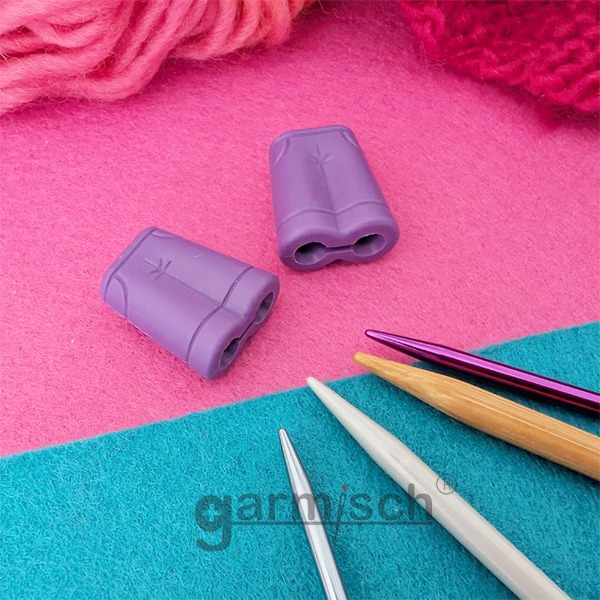 Sew Mate 雙孔棒針固定器-小 2~4.5mm(4入裝) 6148 Point Protector 毛線編織專用-細節圖6