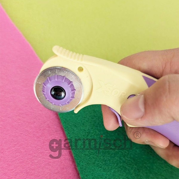 X＇sor 28MM圓刀(彎式) 【買5送1】RC028A ★拼布縫紉裁刀★切割刀★Rotary Cutter-細節圖5