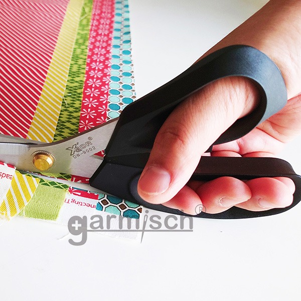 Xsor德國頂級布剪10＂【買5送1】DW-9002★ Sew Mate拼布剪刀★Sew Mate布剪 ★可滑布-細節圖3