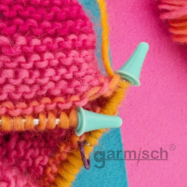 Sew Mate 棒針固定器-小(4入)(針帽) 6200 |Point Protector 保護針頭|棒針輪針編織必備-細節圖2