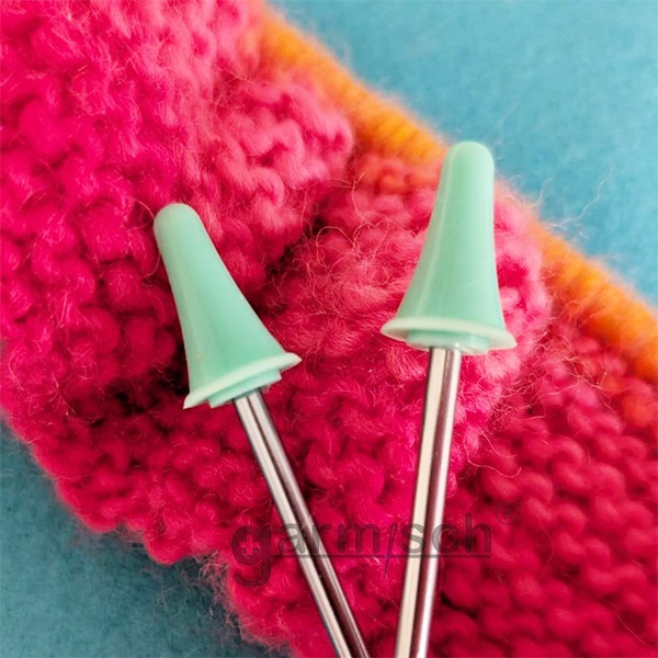 Sew Mate 棒針固定器-小(4入)(針帽) 6200 |Point Protector 保護針頭|棒針輪針編織必備-細節圖4