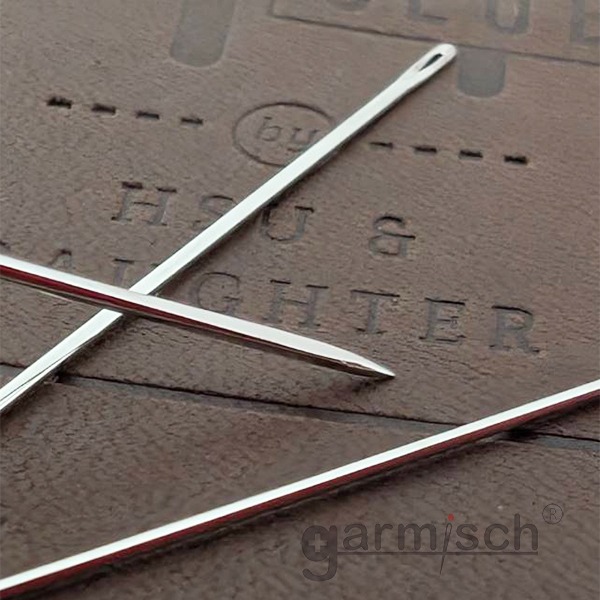 三角皮革用針-3款(3入) SN-C51 專為皮革、麂皮、人造皮（PVC）及厚實材料設計的專業縫紉用針-細節圖4