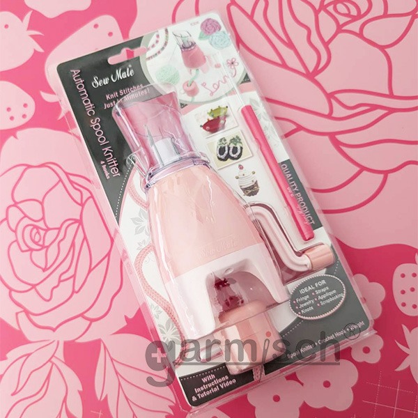 Sew Mate斜口搖桿編織器 6306 Automatic Spool Knitter★編織器★編織繩★鋁線創意★毛線-細節圖5