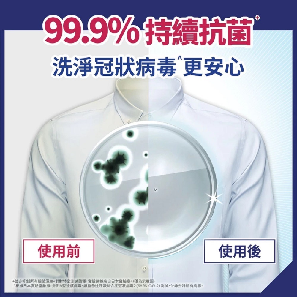 ARIEL日本新誕生超濃縮深層抗菌除臭洗衣精補充包 1690gx3包 (室內晾衣型)-細節圖4