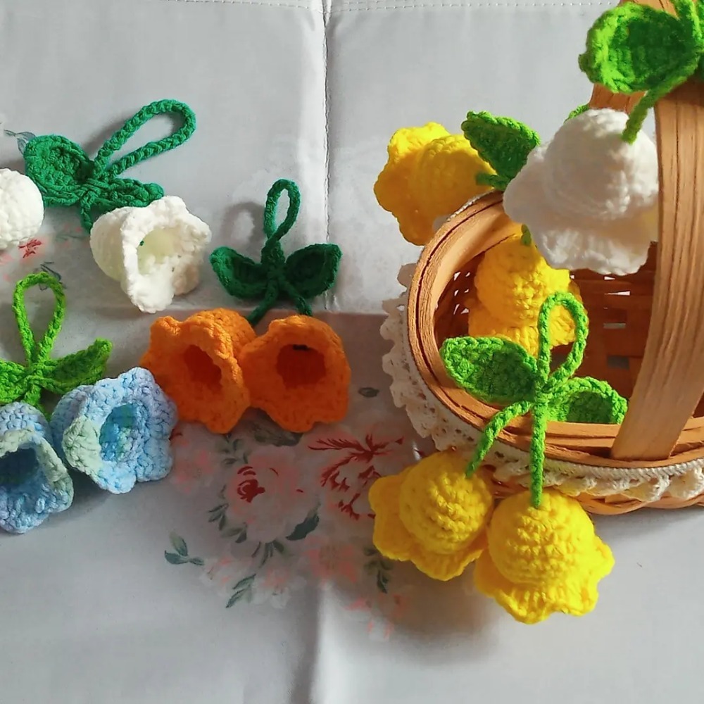 毛線編織-串串風鈴-細節圖2