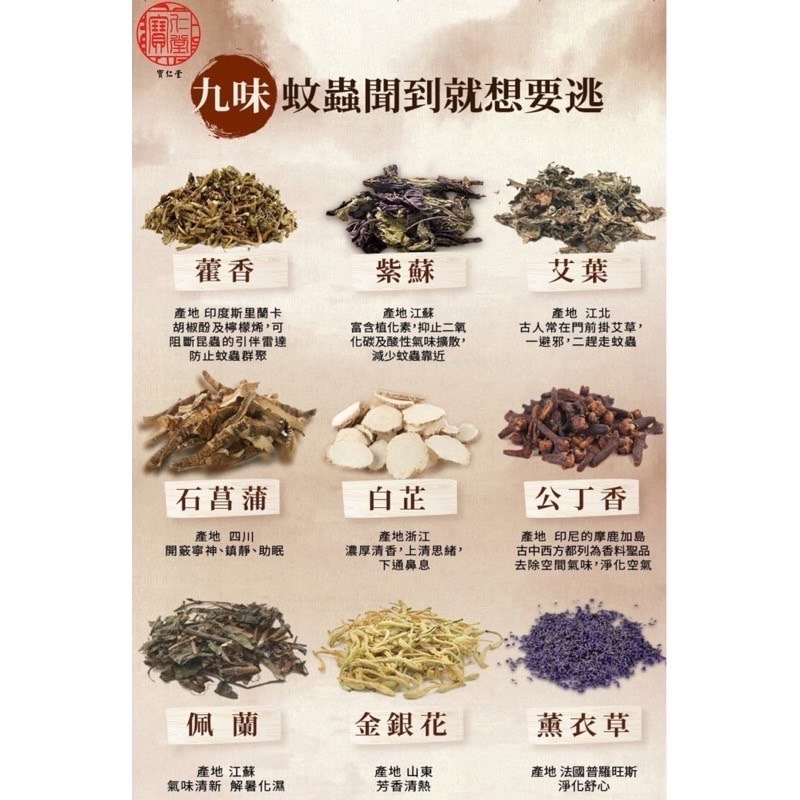 寶仁堂天然草本防蚊包 寵物友善防蚊 毛小孩 孕婦 嬰幼兒 皆可使用-細節圖2