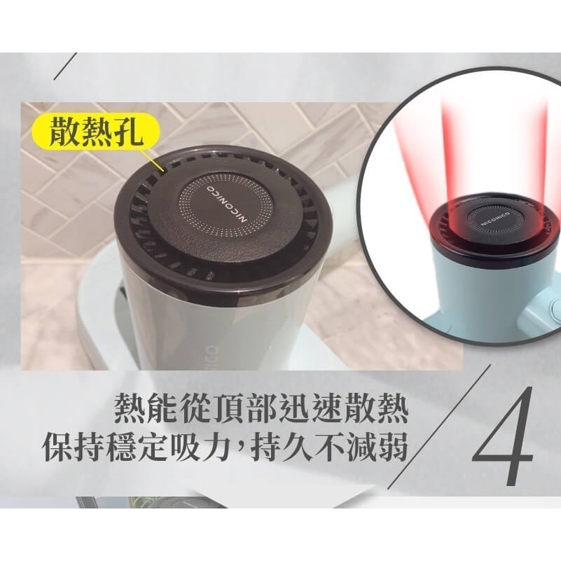 NICONICO 小可無線UV除螨機 NI-DM903-細節圖6