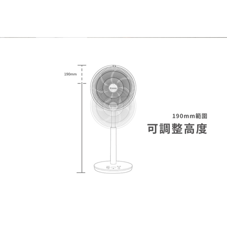 kokomo 3D擺頭遙控立扇 KO-S2030-細節圖9