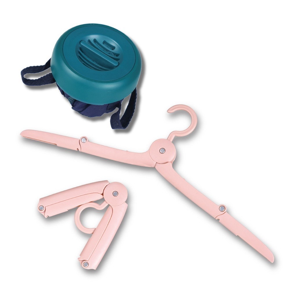 【ikiiki 伊崎】便攜式烘乾機贈大烘衣罩+衣架組 IK-CD8601(橙) / IK-CD8602(綠)-細節圖3