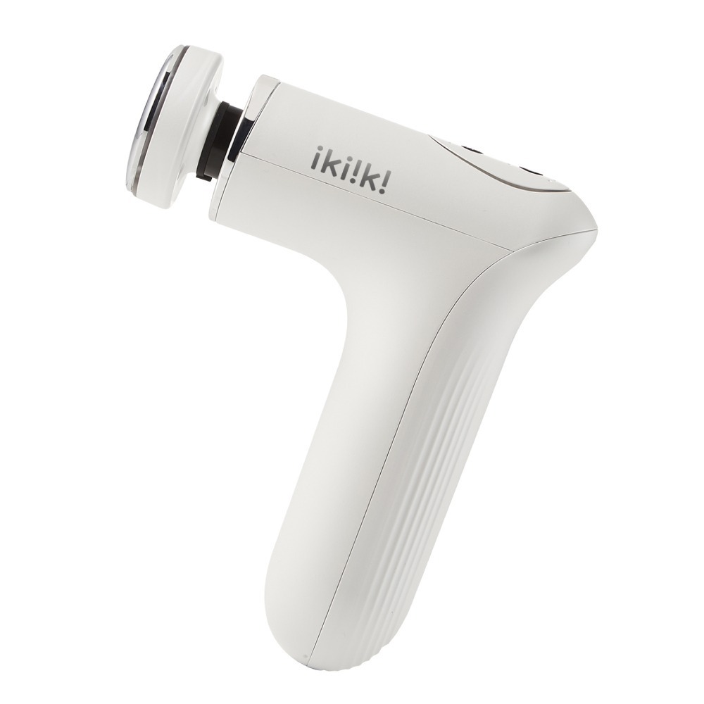【ikiiki 伊崎】迷你溫熱筋膜槍 IK-MG9005 真珠白 / IK-MG9006星耀藍-規格圖4
